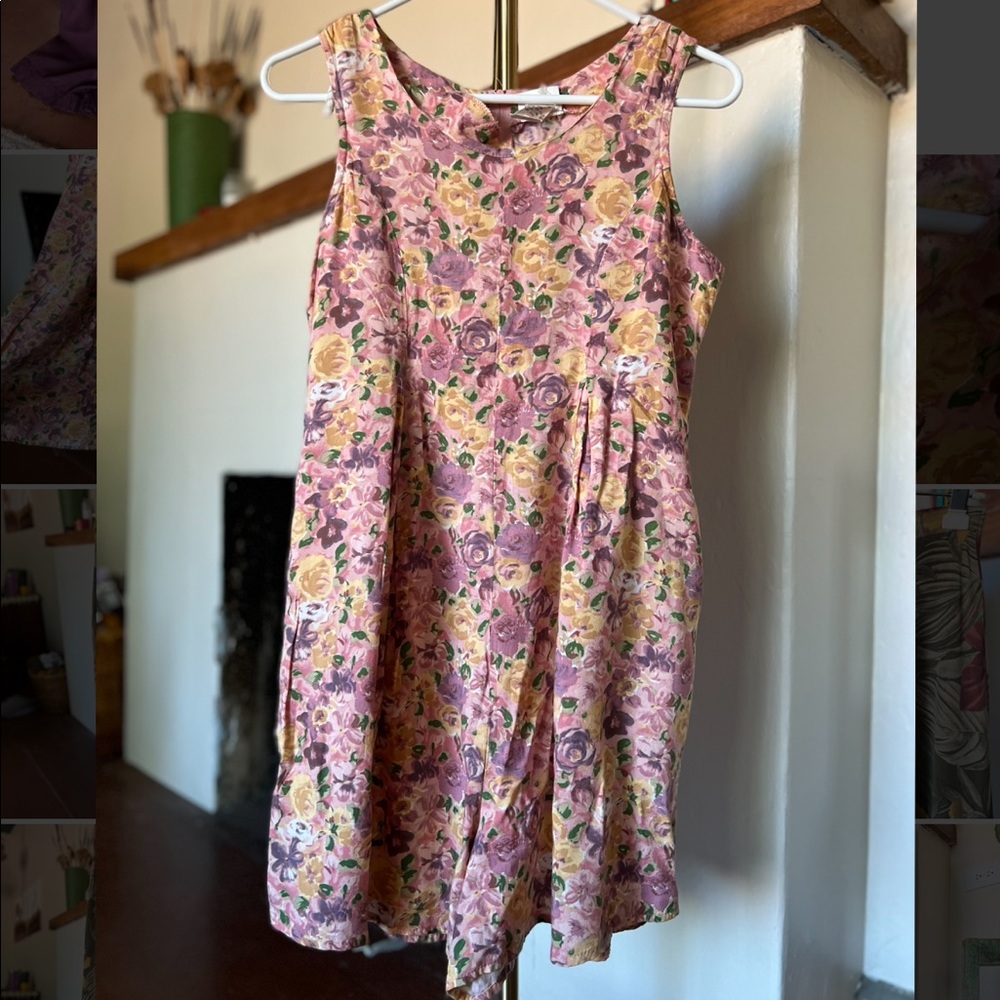 Vintage Floral Rampage Romper